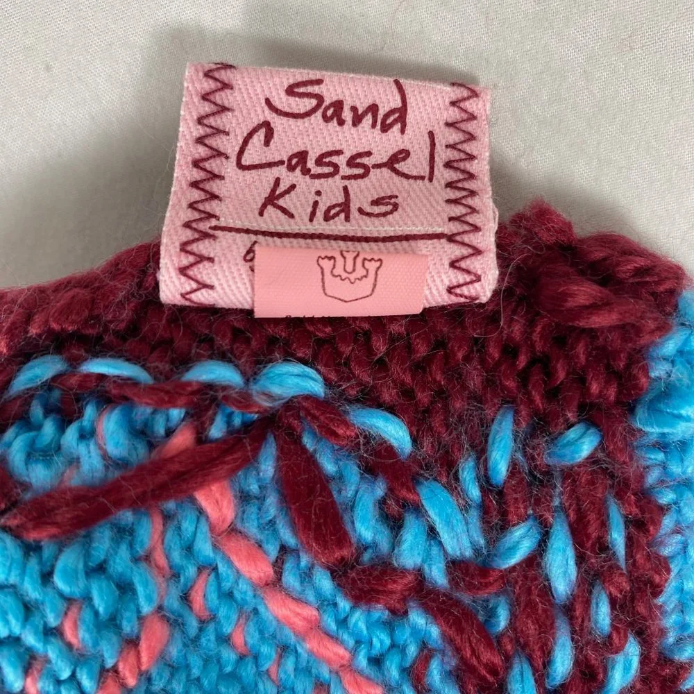 Goorin Ear Flaps Chunky Beanie Hat Love Bird Design NWT